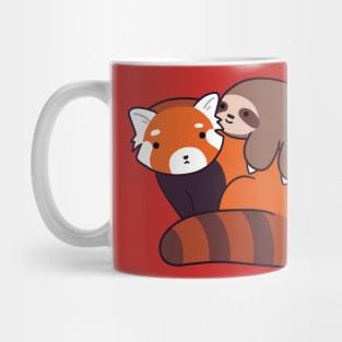 Little Sloth and Red Panda Mug